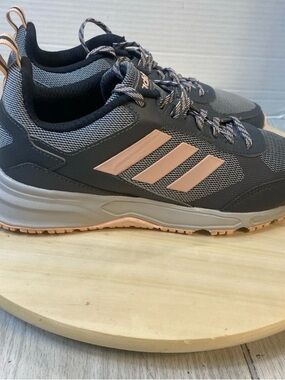 Adidas Womens Rockadia Trail 3.0 Shoes Grey, size 7.5 Sneakers